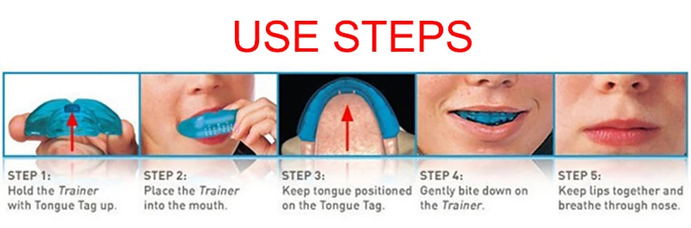 1 set Dental T4A&T4K Tooth Orthodontic Appliance Trainer for Alignment Braces Teeth Trainer for Adults Children Tooth Whitening