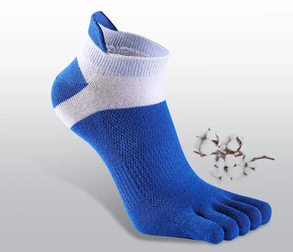 5Pairs / lot Summer Men Socks Cotton Five-finger Male short Socks High Quality
