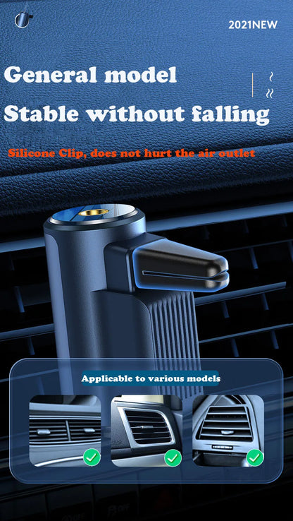 Electric Auto Air Diffuser Aroma Car Air Vent Humidifier Mist Wood Grain Oil Aromatherapy Car Air Freshener Perfume Fragrance