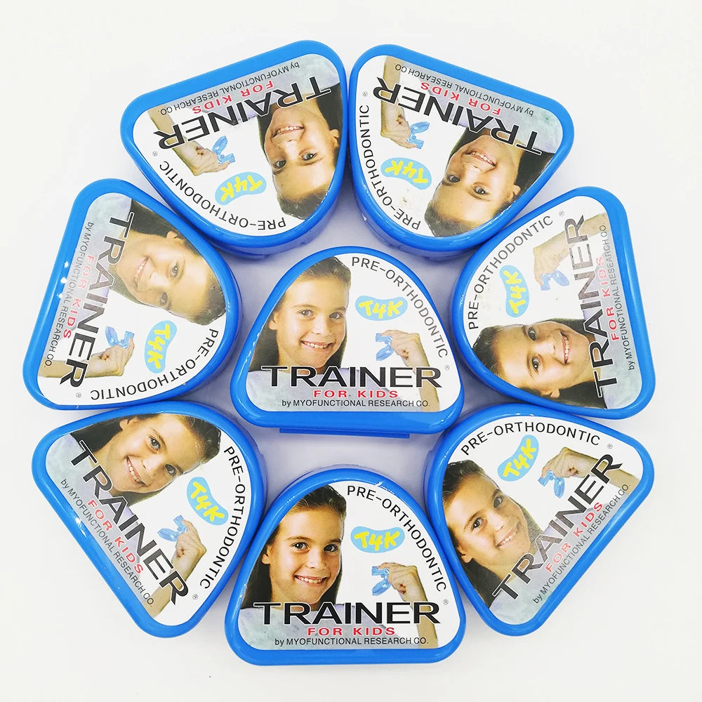 1 set Dental T4A&T4K Tooth Orthodontic Appliance Trainer for Alignment Braces Teeth Trainer for Adults Children Tooth Whitening