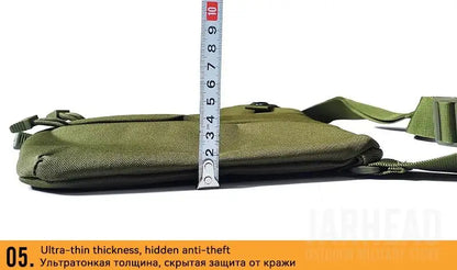 Multifunctional Concealed Tactical Storage Gun Bag Holster Men's Left Right Nylon Shoulder Bag Anti-theft Bag Chest Bag Hunting