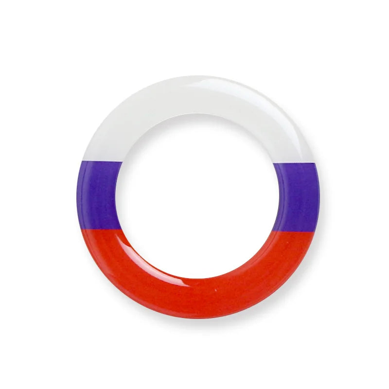 Ceyes Car Styling Steering Wheel Emblem Decorative Circle Ring Accessories Case For Volkswagen VW Golf 5 Polo Jetta Mk6 Covers