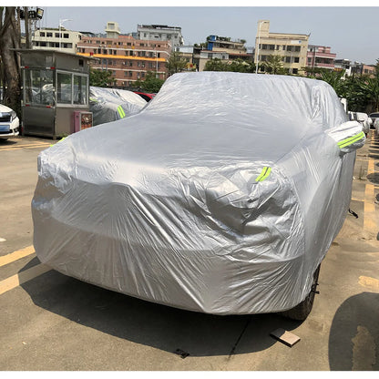 Full Car Cover Anti UV Sun Shade Rain Snow Wind Resistant Durable SUV Cover For Porsche Cayenne 2002-2025