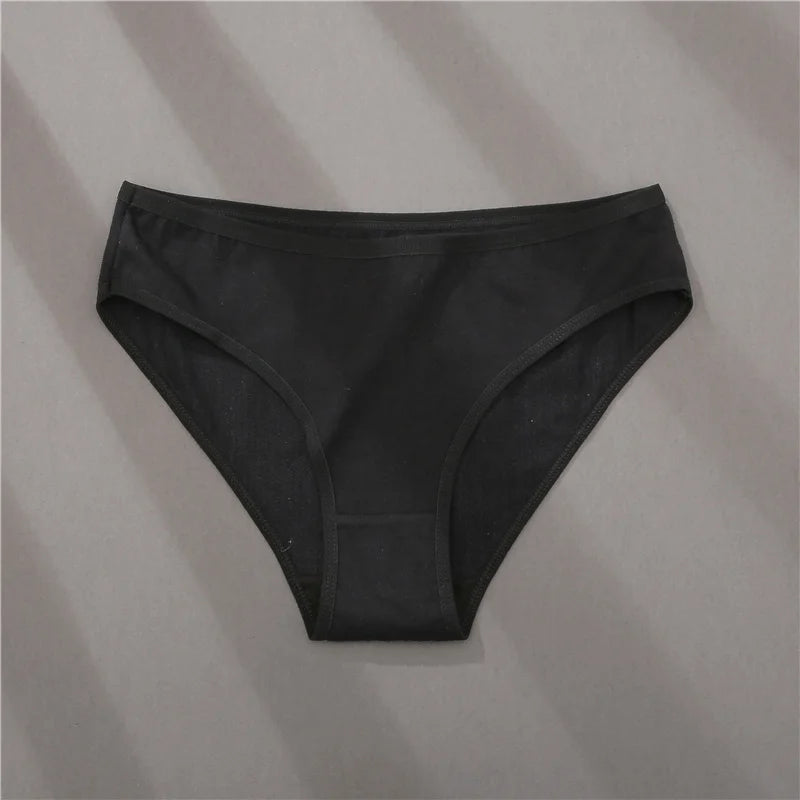 Cotton Panties Jacquard Design Pattern Women Panties Underwear Sexy Female Lingerie Briefs Solid Color Intimate Pantys for Woman