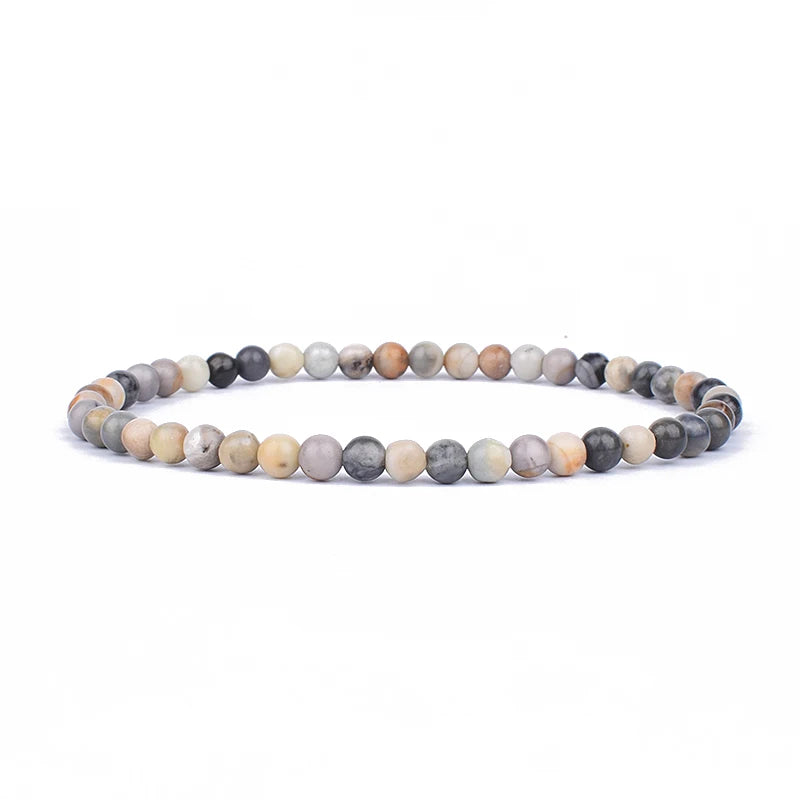 4mm 6mm Mini Energy Charm Bracelet Natural Stone Beads Yoga Healing Bracelet Jewelry for Women Men Best Friend Gift Dropshipping