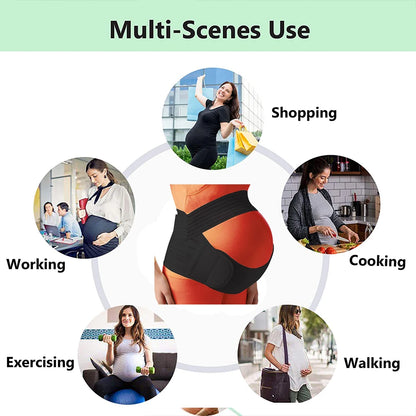 Maternity Brace Protector Care Abdomen Support Belly Clothes Pregnant Women Adjustable Waist Belt Waist Band Back Ropa Pregnancy