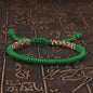 Tibetan Buddhist Bracelet Unisex Handmade Braided King Kong Knot Colorful String Bracelets for Women Men Lovers Lucky Jewelry