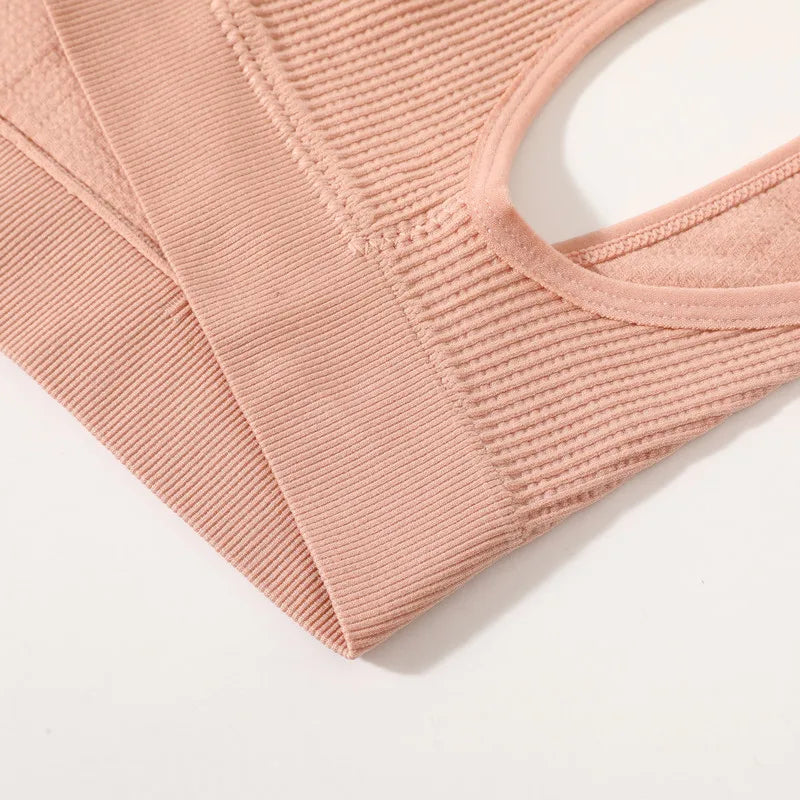 Women Push-Up Bra Small Cup Non-wire Bralette U-Neck Ribbed No-Pad Underwear Multiple Colors Crop Top Ladies Sexy Lingerie M-XL