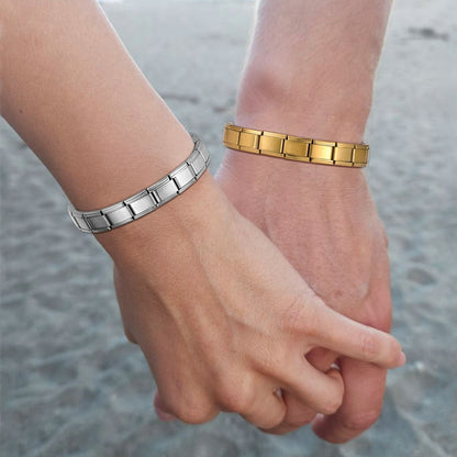 Y2K Italian Charm Bracelets DIY Basic Elastic Charm Stainless Steel Bracelet Fashion Women'S Jewelry Making Wholesale