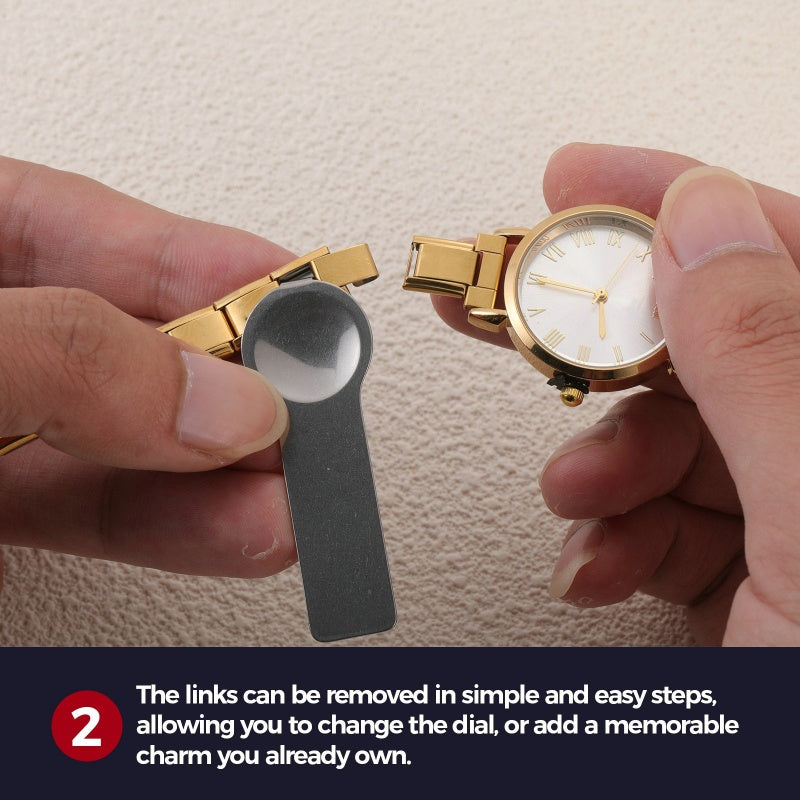 Fashion Colorful Dial Square Stainless Steel Women Watch Head Fit 9mm Bracelet For Party Friend Wife Birthday Jewelry Gifts