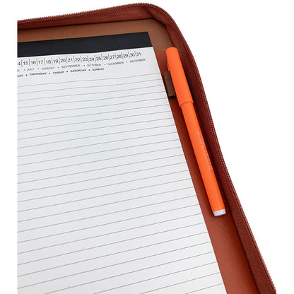 Multifunctional 433 A4 Conference Folder Business Stationery Folder Leather Contract File FoldersTravel Document Folder