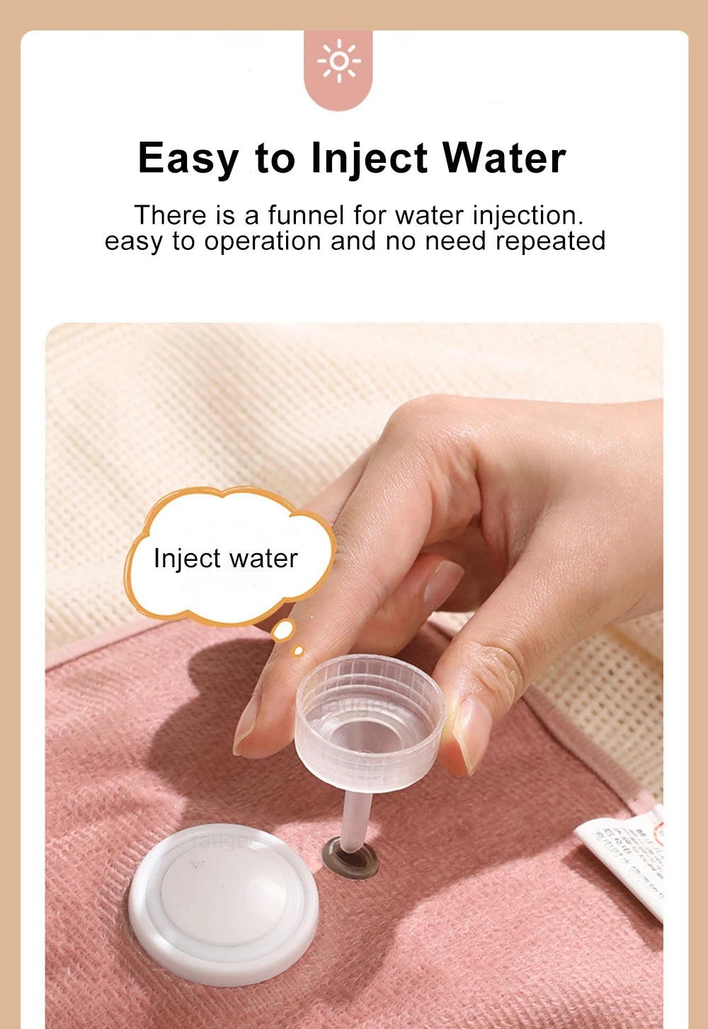 Hand Warmer Electric Hand Heater Portable Hand Heating Warmer Rechargeable Electric Hot Water Bag Heated Gloves Warm Hand Pocket
