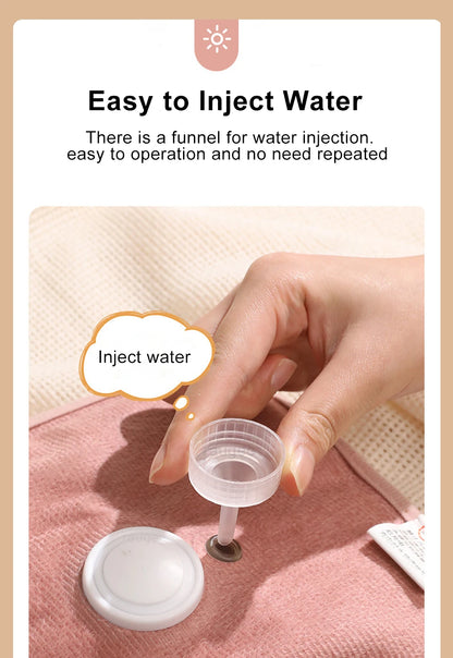 Hand Warmer Electric Hand Heater Portable Hand Heating Warmer Rechargeable Electric Hot Water Bag Heated Gloves Warm Hand Pocket