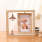Pet Memorial Frame Custom Photo Keepsake CatDog Hair Collectible Memory Display Table Personalized Remembrance Pet Loss Souvenir
