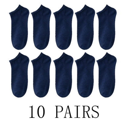 5/10-Pack Unisex Comfort-Fit Ankle Socks For All, Breathable & Lightweight - Ideal For Sports & Daily Wear