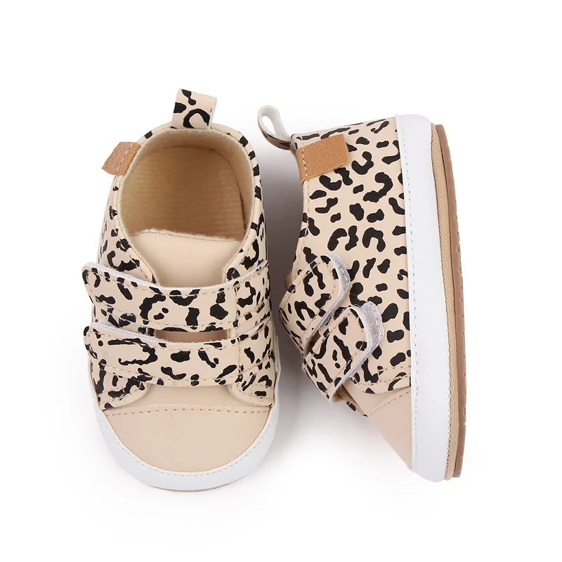 Baby Casual Sneaker Spring and Autumn Soft PU and TPR Sole Anti-slip High Quality Hot Selling 2023 New Fashion for Toddler 0-12M