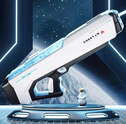 500mAh Electric Water Gun, Automatic Self-Priming Water Blaster, Summer Outdoor Water Fight Toy for Kids & Adults, Pool Beach Backyard Entertainment