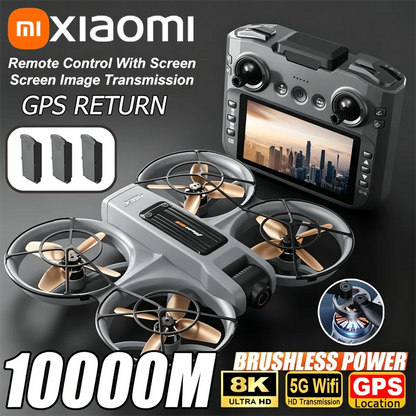 Xiaomi X226 GPS Drone 8K Aerial HD Dual Camera Intelligent Obastacle Avoidance 5G WIFI  Brushless Power Exclusive HD VR Drone