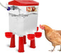 Chicken Drinking Bowl Drinking Water Quail Poultry Automatic Water Dispenser Duck and Pigeon Free Range Chicken Farm Supplies