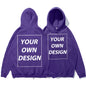 Customized DIY Print Men Woman Autumn Winter Hoodies Casual Classic Pullovers Simple Comfy Streetwear Soft Warm Sports Clothing