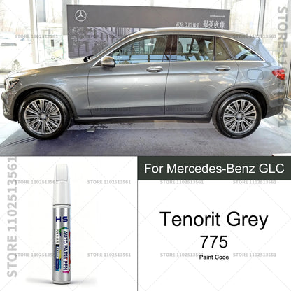 For Mercedes-Benz GLC Car Paint Repair Pen Touch Up Scratch Remover DIY Auto Accessories Gray 7992 White 149 Blue 896 Red 3996
