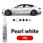For Tesla Model 3 Y X S Scratch Removal and Wheel Hub Touch Up Pen Paint Clear Coat To Enhance Gloss Pearl White Deepsea Blue