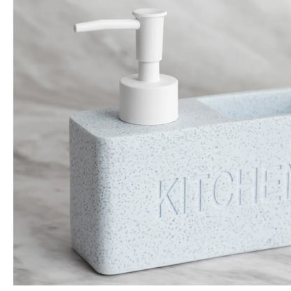 Modern kitchen accessories Soap Dispenser Set Liquid hand soap dispenser pump bottle brushes Holds and Stores Sponges Scrubbers