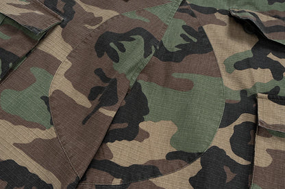 M65 Silhouette Camouflage Cargo Cropped Shorts for Men Wide Leg Patchwork Baggy Summer Shorts Oversized Loose Over Knee Pants