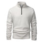 Men's Hoodies Sweatshirts Thicken Warm Fleece Tracksuit for Men Zipper Neck Pullover Men's Winter Clothing Soft Shell Men Hoodie