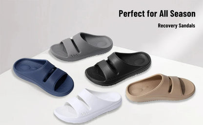 Crestar New Soft Orthopedic Sandals For Women Men Fashion Flip Flops with Arch Support Slides Summer Comfortable Beach Slippers