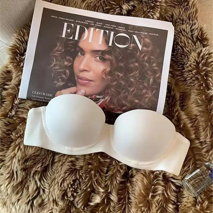 Women Seamless Bra Half-Cup Push-Up Bra Ladies Soft Underwear 2 Hook Back Comfort Non-wire Bralette Sexy Lingerie Size S-XL