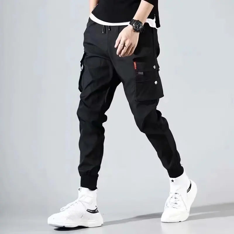 Men Cargo Tactical Pants Work Combat Multi-pockets Casual Training Trousers Overalls Clothing Joggers Hiking Male Cargo Pant