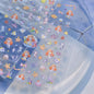 Colorful Bagful Jellyfish Bubbles Swimming Rings Rainbow Stars Ocean Starfish Self Adhesive 5D Nail Art Sticker Manicure Decal