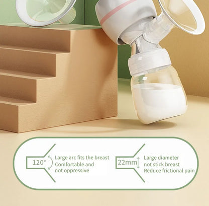 MAMIJOY Portable Electric Breast Pump USB Chargable Silent Portable Milk Extractor Automatic Milker Comfort Breastfeeding