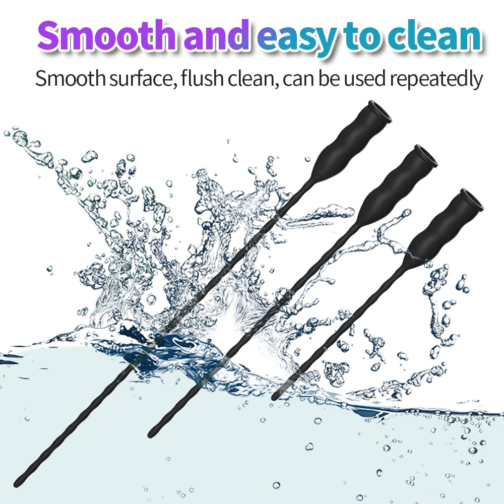10 Frequency Urethral Vibrator Horse Eye Stimulator Sounding Penis Plug Insert Catheter Expander Male Masturbator Sex Toys