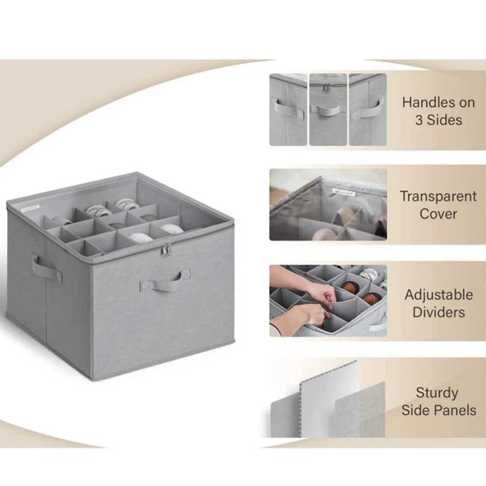 Foldable Shoe Storage Box - Dust-Proof Organizer for Shoes, Space-Saving Shoe Cabinet