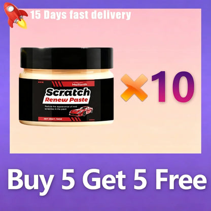 Car Scratch Remover Cream, Professional Auto Paint Polishing Paste for Scratch Care and Glossy Surface Renewal