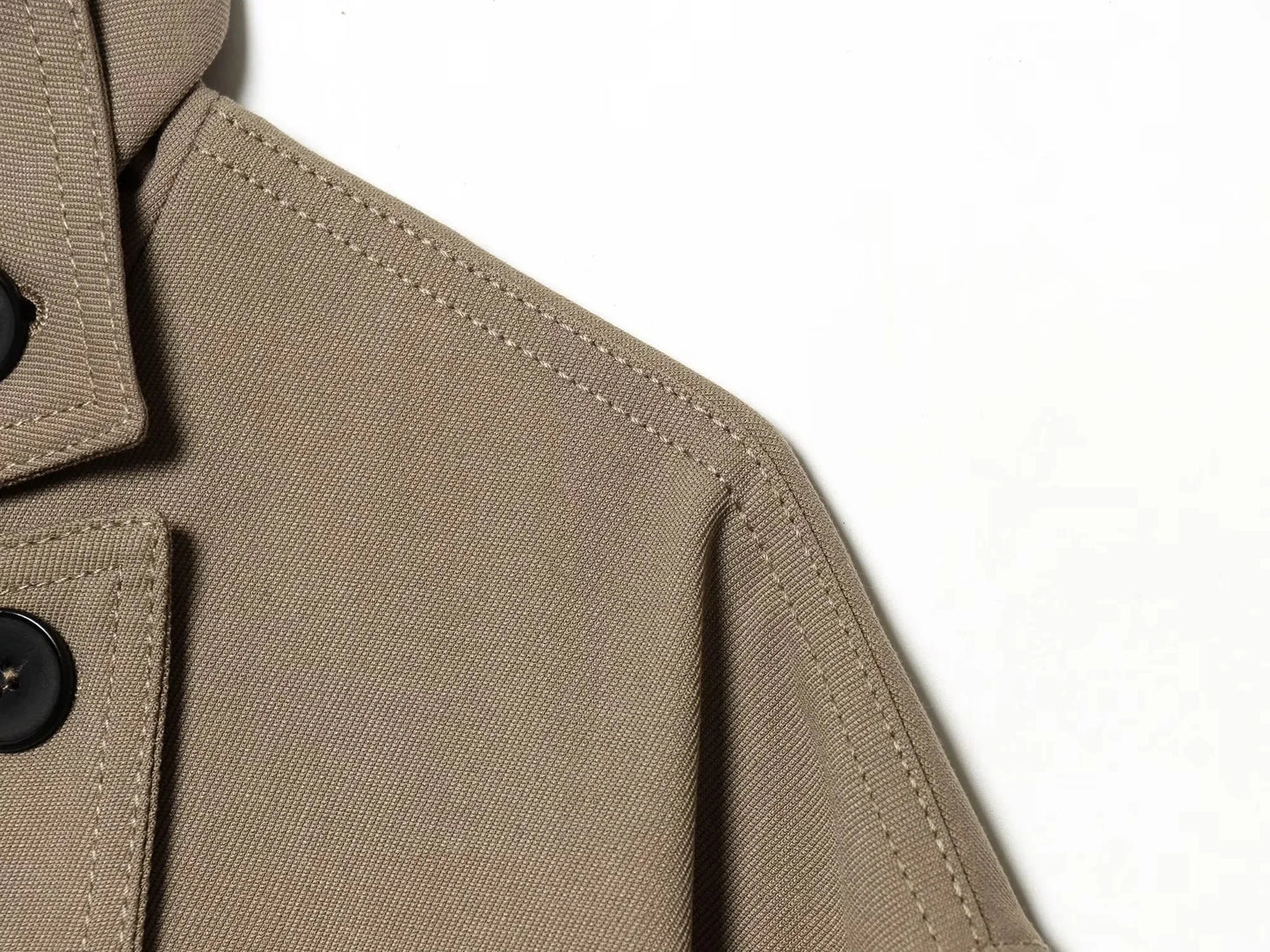 KONDALA High Street Casual Chic Women Jacket Double Breasted Stand Collar Pockets Sashes Jacket New Fashion 2026 Spring Jacket
