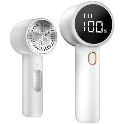 New Household Electric Lint Remover 3 Gears Adjustable Wireless LED Digital Display Hairball Trimmer Portable Sweater Epilator