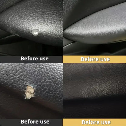 Steering Wheel & Dashboard Restoration Wax - Black Plastic Parts ABS Resin Coating Paste for Aging, Whitening & Cracking Repair