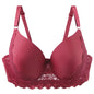 2025 New Sexy C D DD E Cup Bras For Women Breathable Red Khaki Pink Black White Skin Push Up Underwear Plus Size Lingerie