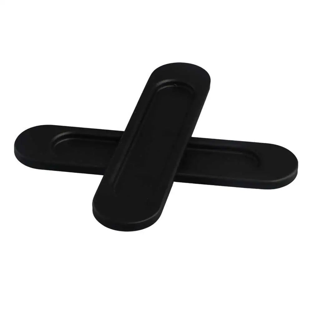 No Drilling Self-adhesive Handle Double-sided Black/Grey/Gold Sliding Door Handle Aluminum Alloy Glass Door Knob Window