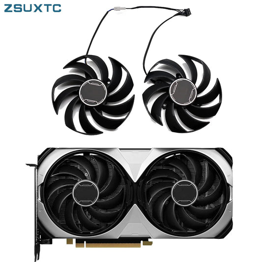 95MM PLD10010S12HH RTX4070 GPU fan for MSI games GeForce RTX 4070 4070Ti super  Ventus 2X graphics card cooling Fan