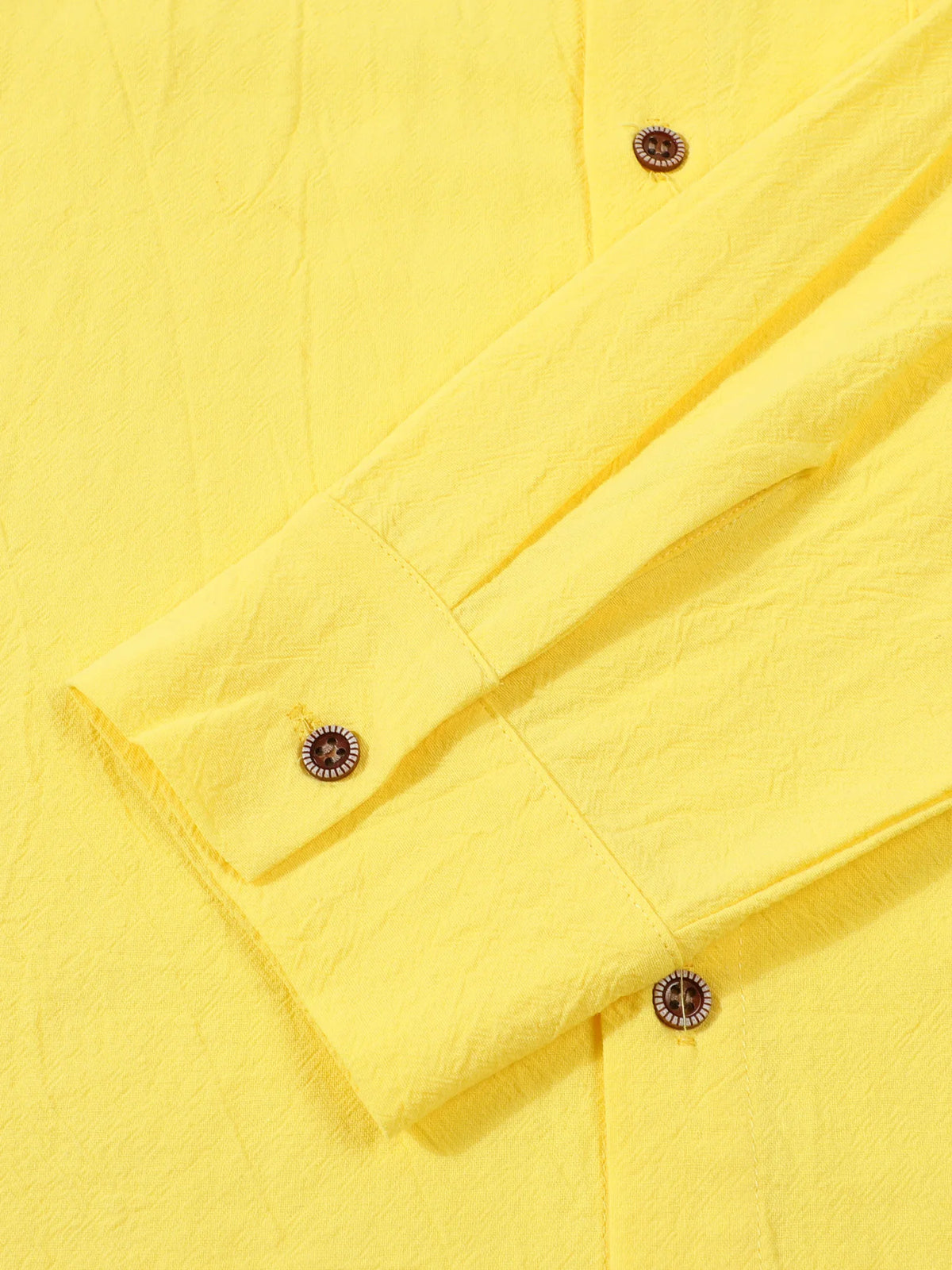 2025 Autumn New Men's Cotton and Hemp Long Sleeve Shirt Loose Casual with Pocket Collar Shirt