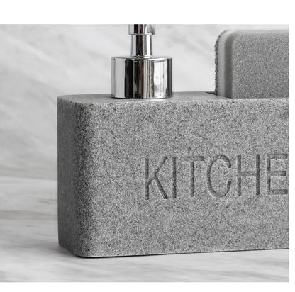 Modern kitchen accessories Soap Dispenser Set Liquid hand soap dispenser pump bottle brushes Holds and Stores Sponges Scrubbers