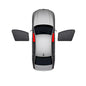 For Leapmotor C10 2024~2026 2025 Car Magnetic Mesh Privacy Sunshade Side Window Sun Shade Mosquito Net Protection Accessories