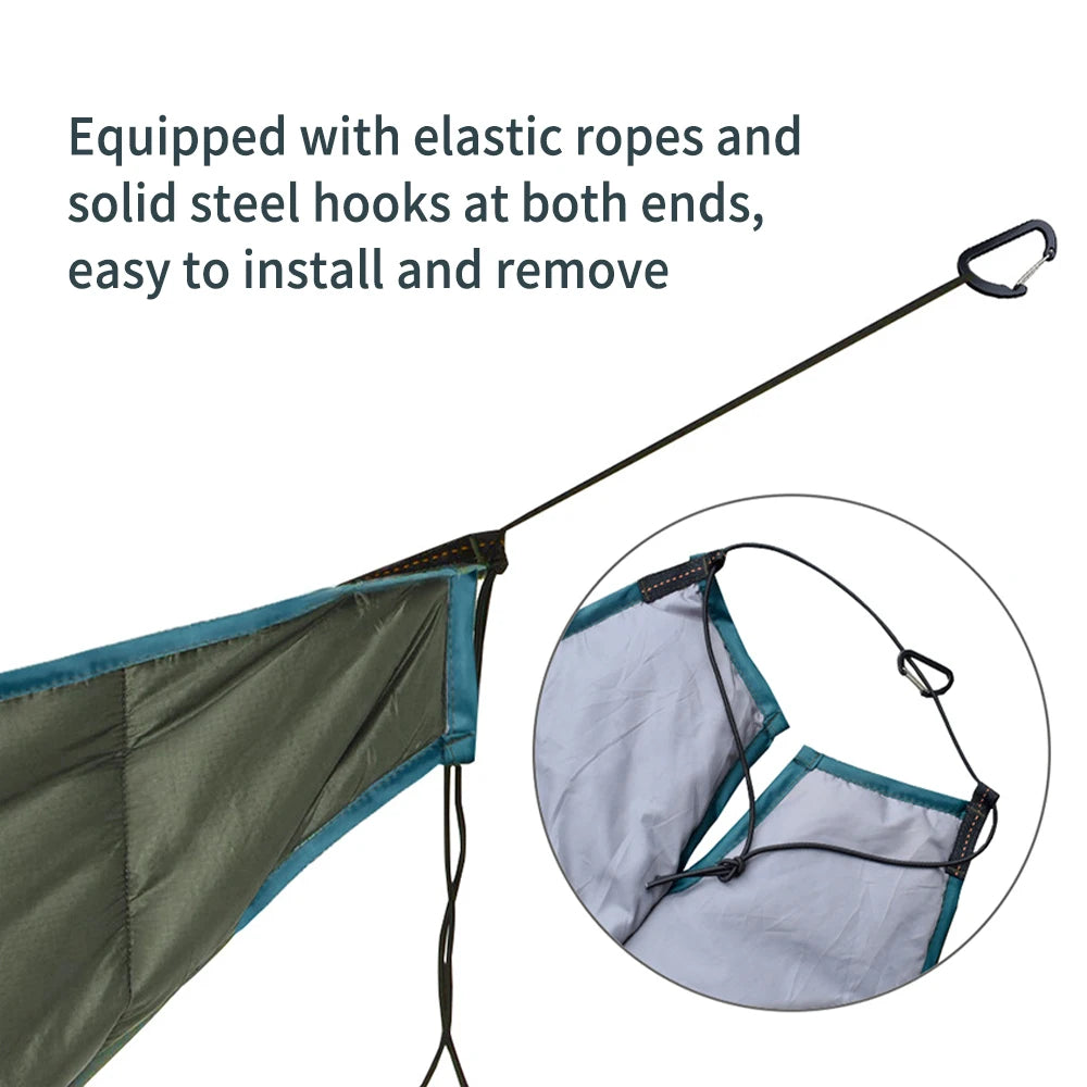 Portable Hammock Underquilt Winter Cold Weather Warm Under Quilt for Outdoor Camping Hiking Traveling Supplies