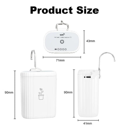 WIFI Intelligent Drip Irrigation Automatic Watering Pump System Kit Flower Plants Home Sprinkler Drip Garden Tool Work with Tuya