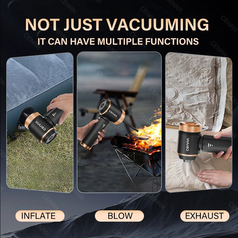 CENRR 2026 Car Vacuum Cleaner Mini 998000PA Cordless Powerful for Home Handheld Blower Car Cleaner Portable Car Vacuum Cleaner