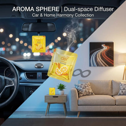 6 Assorted Scents Hanging Air Freshener, 30 Days Long-Lasting Fragrance, Car & Home Deodorizer, Great for Gifting